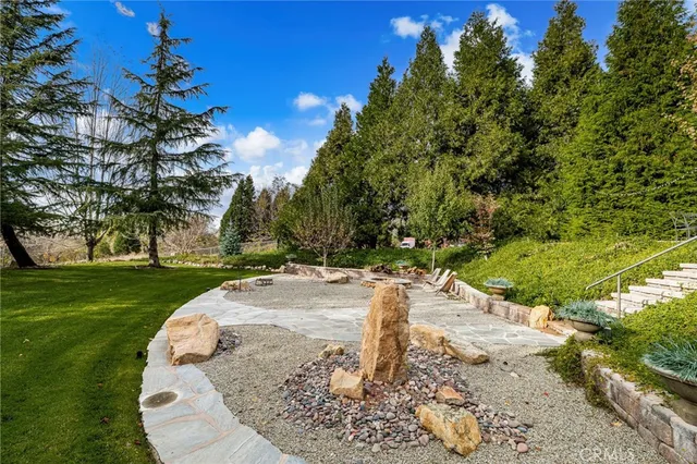 a view of a house with a big yard