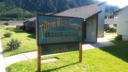 302 1st Street Morton, WA 98356 - Photo 5 of 6 a view of a back yard of the house