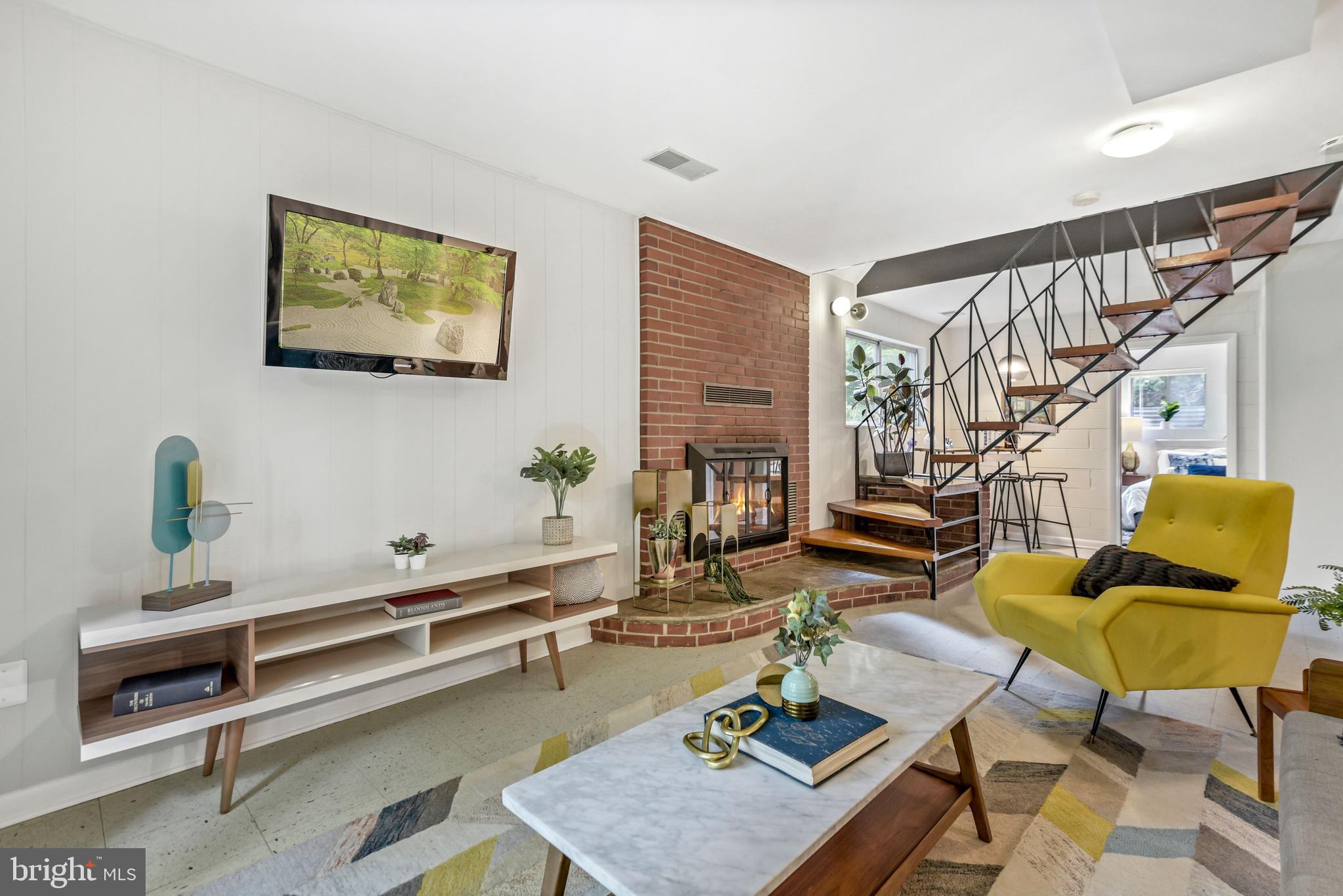 10015 Menlo Avenue Silver Spring, MD 20910 - Photo 21 of 29 Gorgeous open stairs to lower level family room