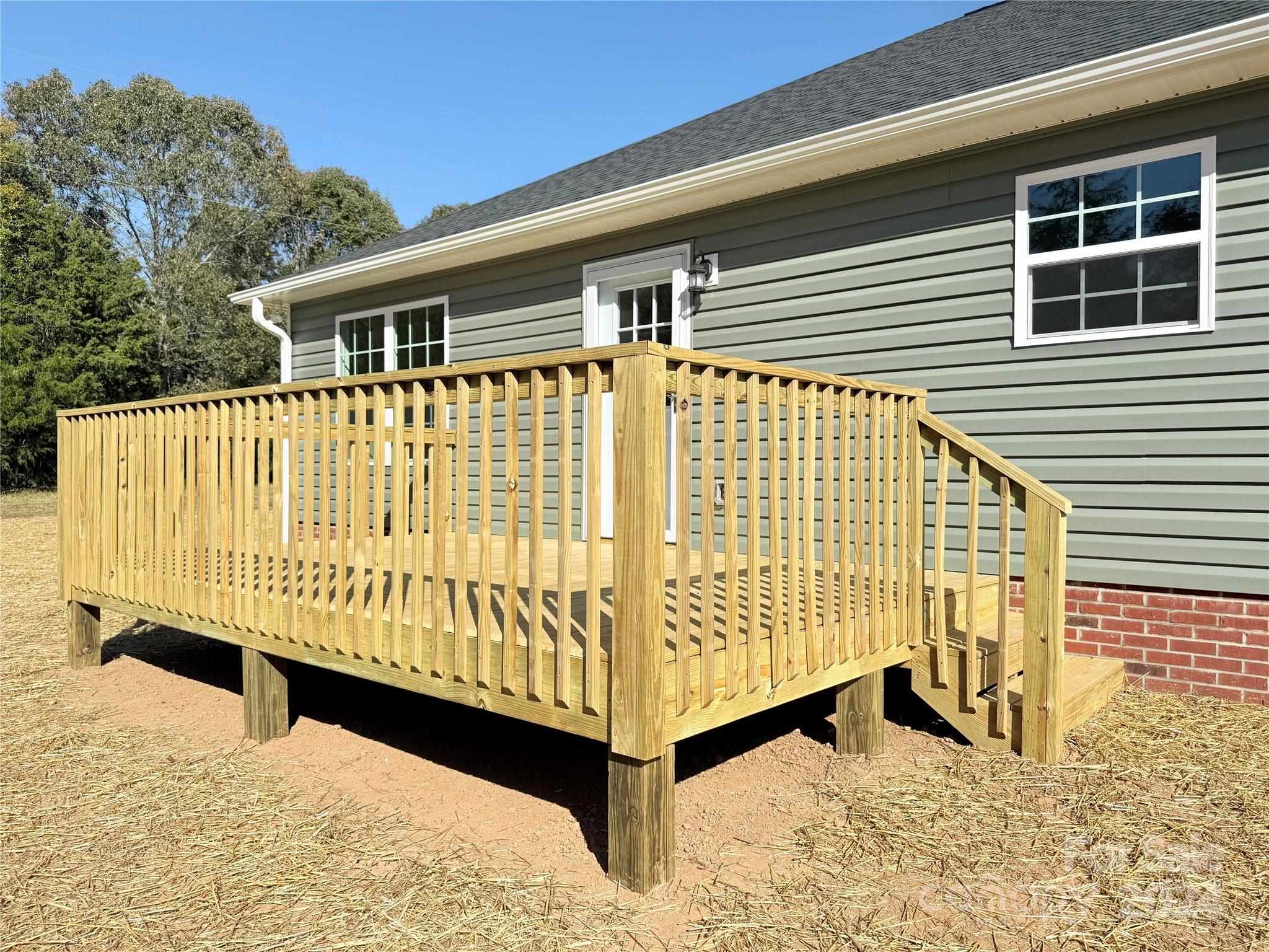2438-j B J B Denton Road Lancaster, SC 29720 - Photo 23 of 23 a view of a house with a wooden fence