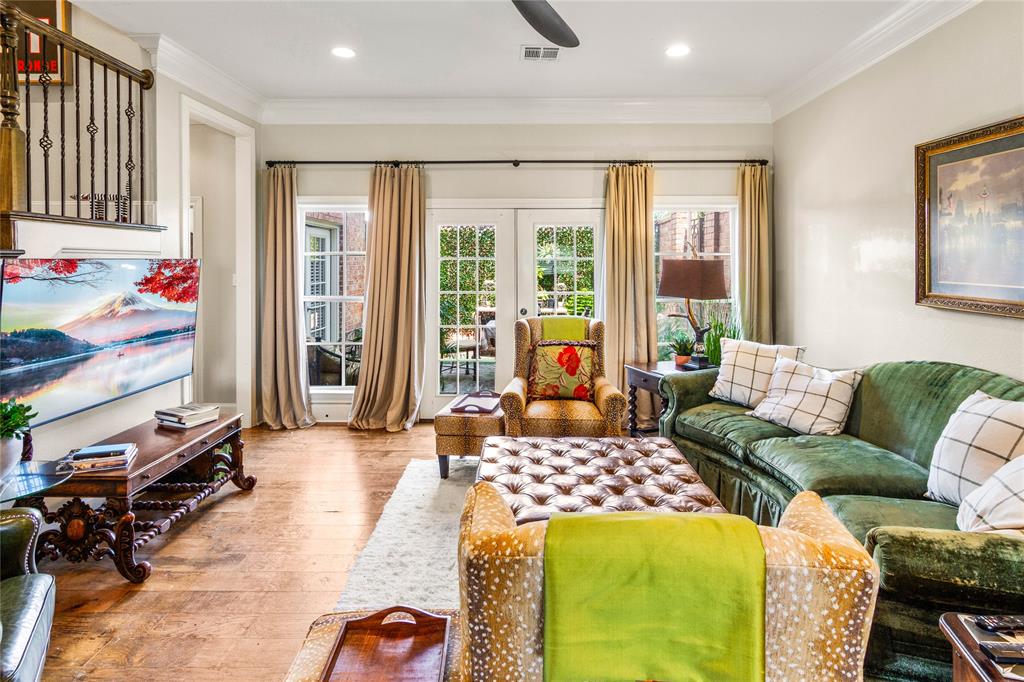 40 Enclave Court Waco, TX 76708 - Photo 5 of 40 a living room with furniture and a floor to ceiling window