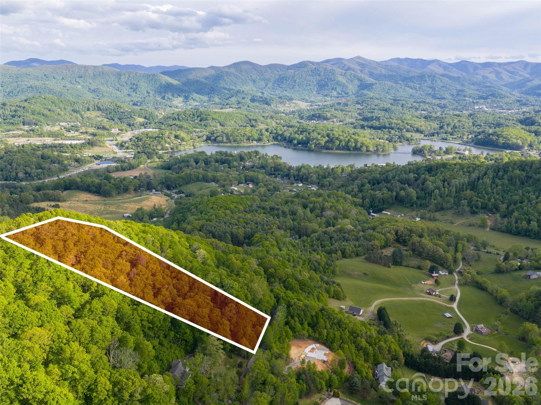 Lot 13 Breckenridge Road Waynesville, NC 28785 - Photo 1 of 13 a view of a lush green hillside and a houses