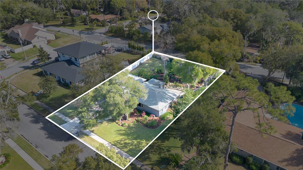 557 Karen Avenue Altamonte Springs, FL 32701 - Photo 34 of 35 a view of a wooden deck with a forest