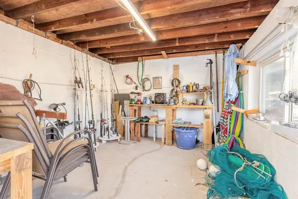 a view of storage and utility room