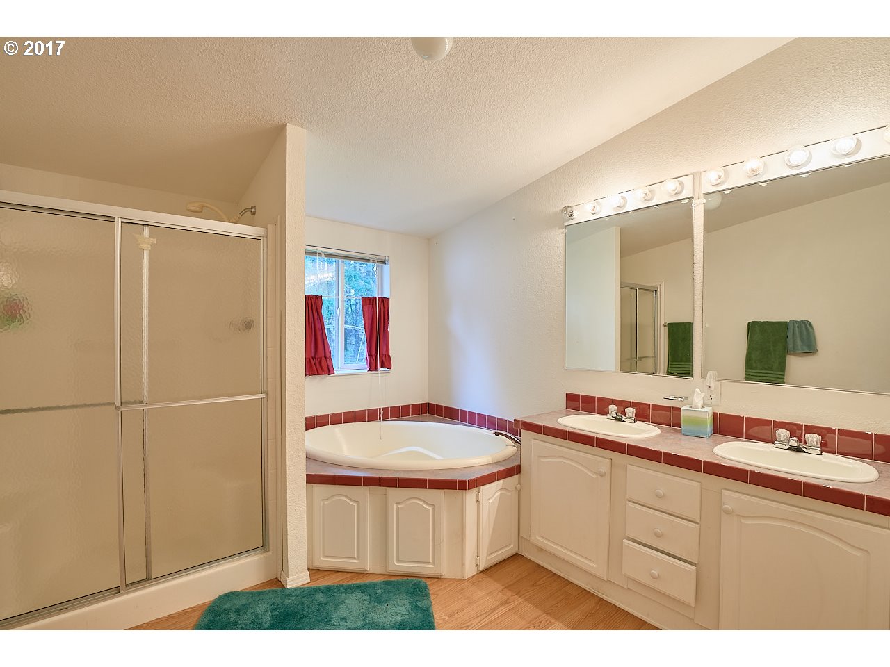47765 Southwest Hebo Road Grand Ronde, OR 97347 - Photo 14 of 31 a bathroom with a sink and a mirror