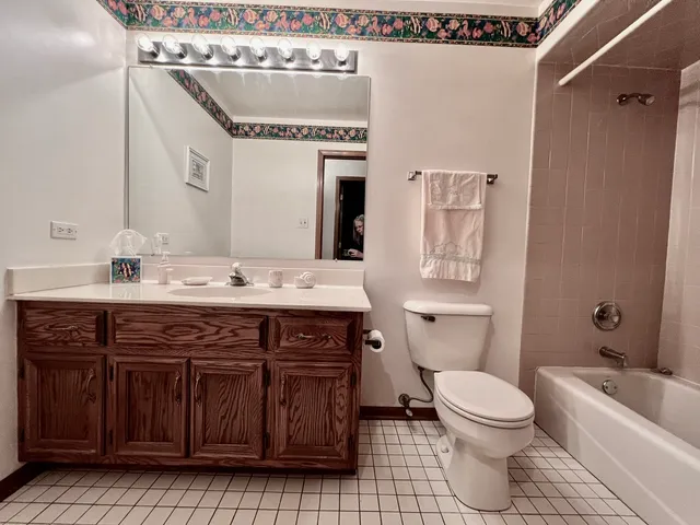 a view of parking space