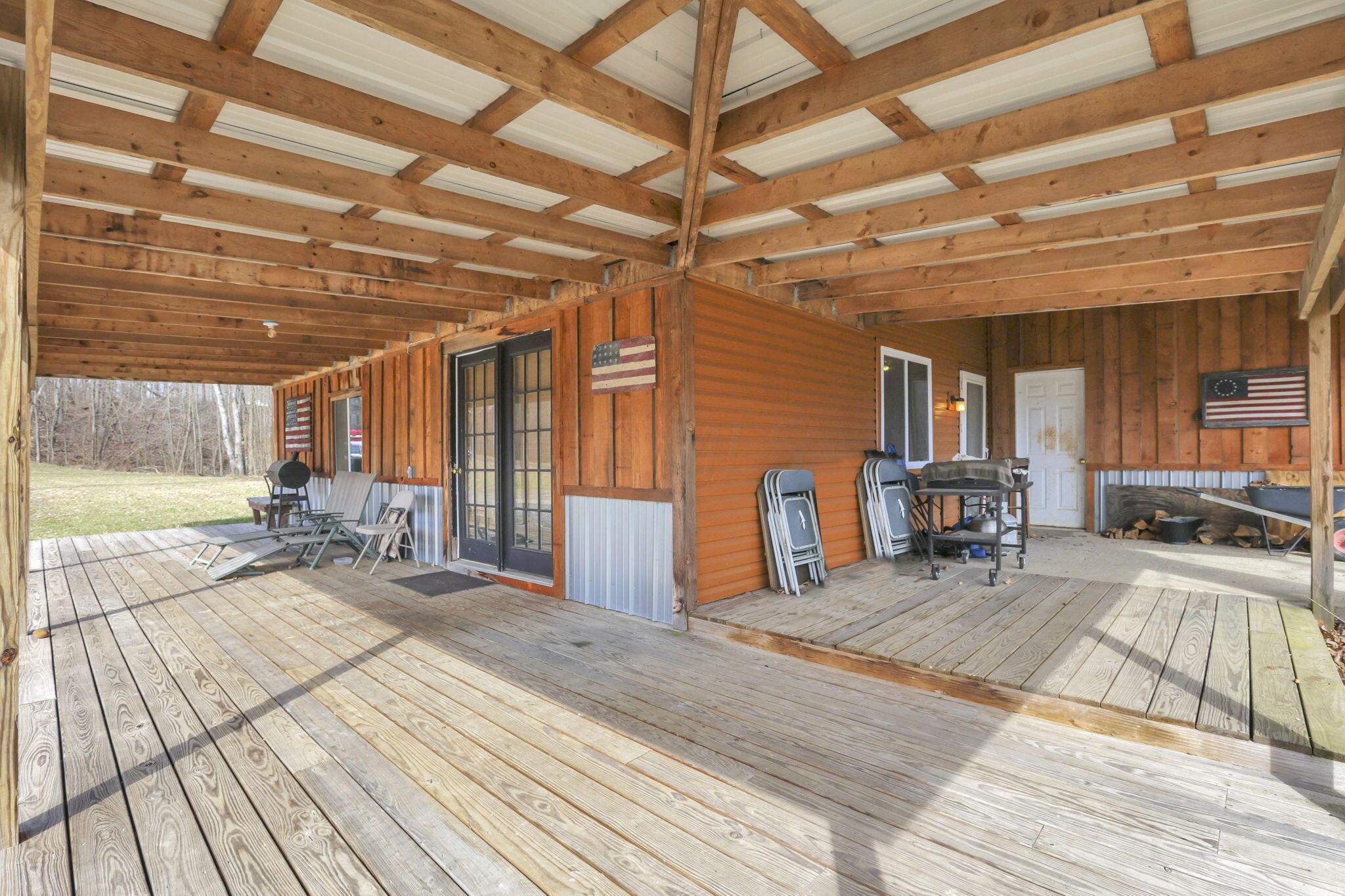 9814 Wesley Chapel Road Mount Perry, OH 43760 - Photo 9 of 56 Covered porch