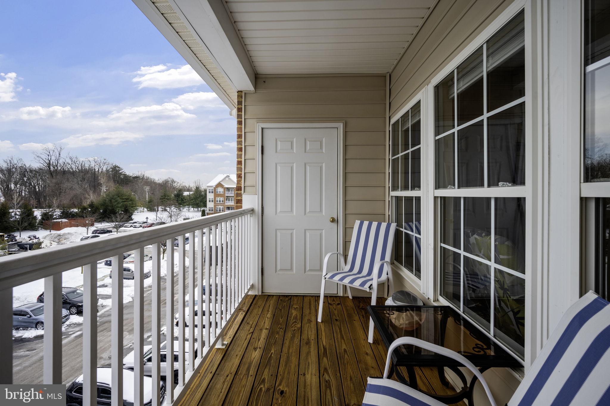 2602 Clarion Court, Unit 404 Odenton, MD 21113 - Photo 35 of 38 a view of balcony with furniture