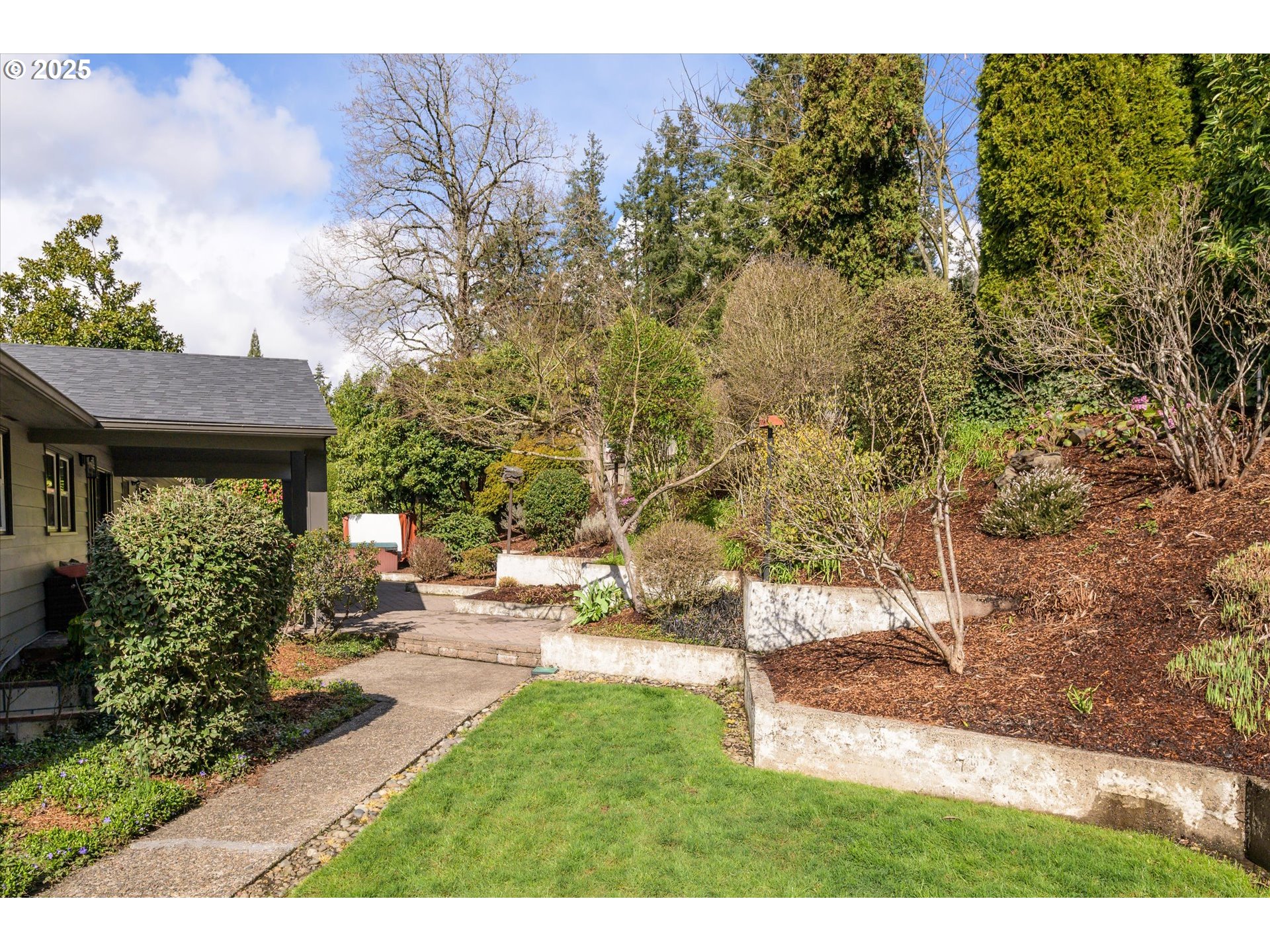 1705 Fairmount Boulevard Eugene, OR 97403 - Photo 43 of 48 a view of backyard of the house