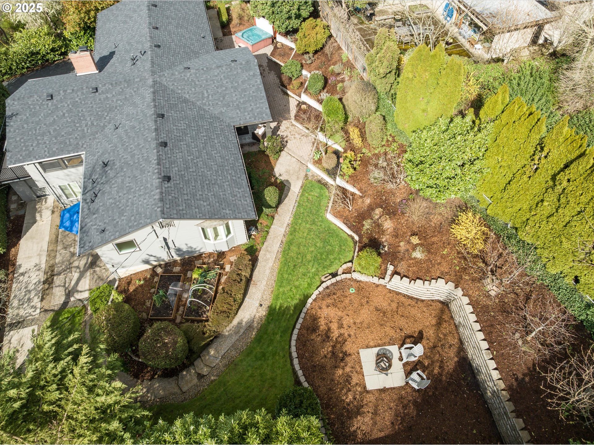 1705 Fairmount Boulevard Eugene, OR 97403 - Photo 45 of 48 view of garden