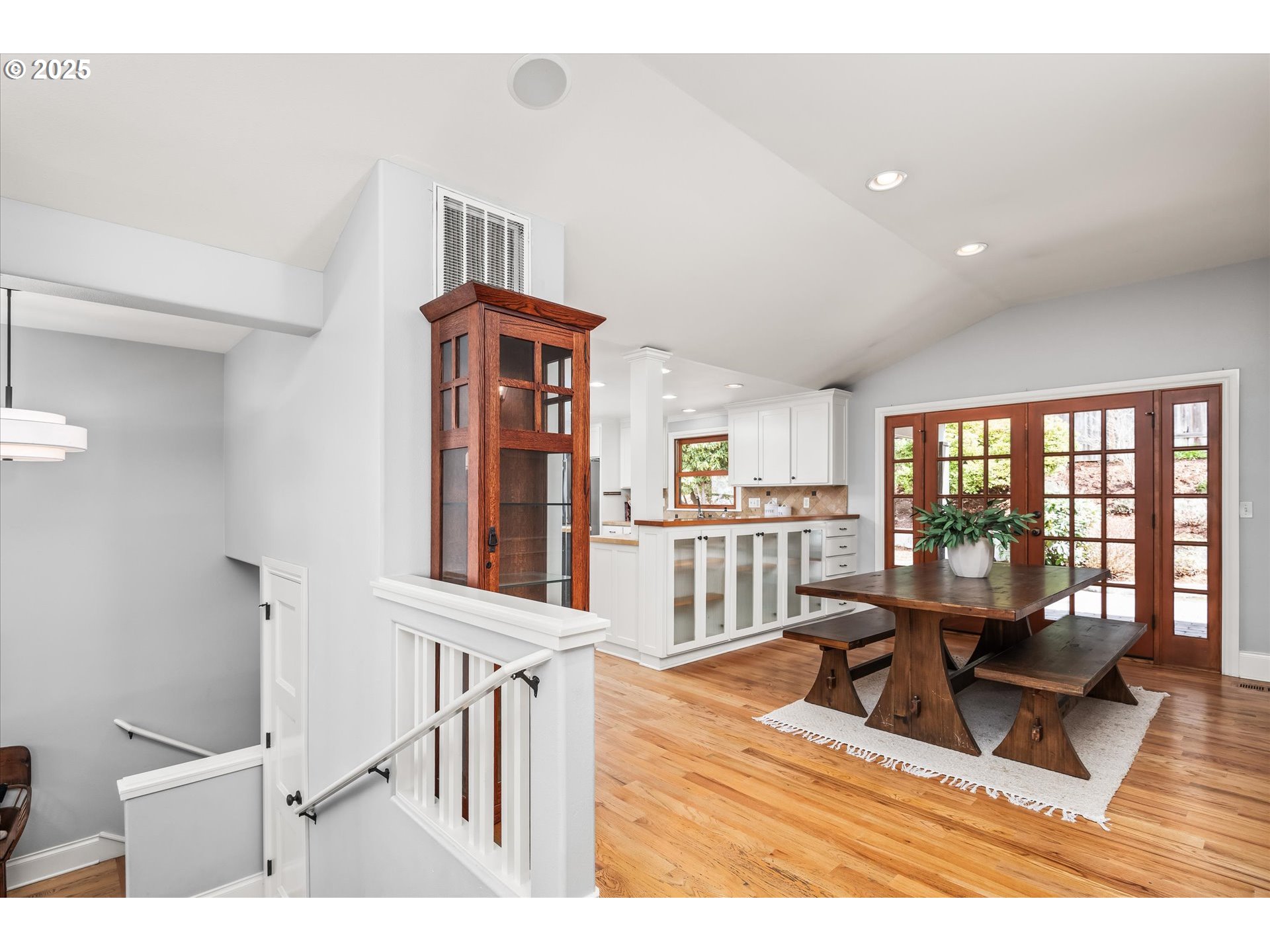 1705 Fairmount Boulevard Eugene, OR 97403 - Photo 10 of 48 a living room with furniture and a dining table with wooden floor