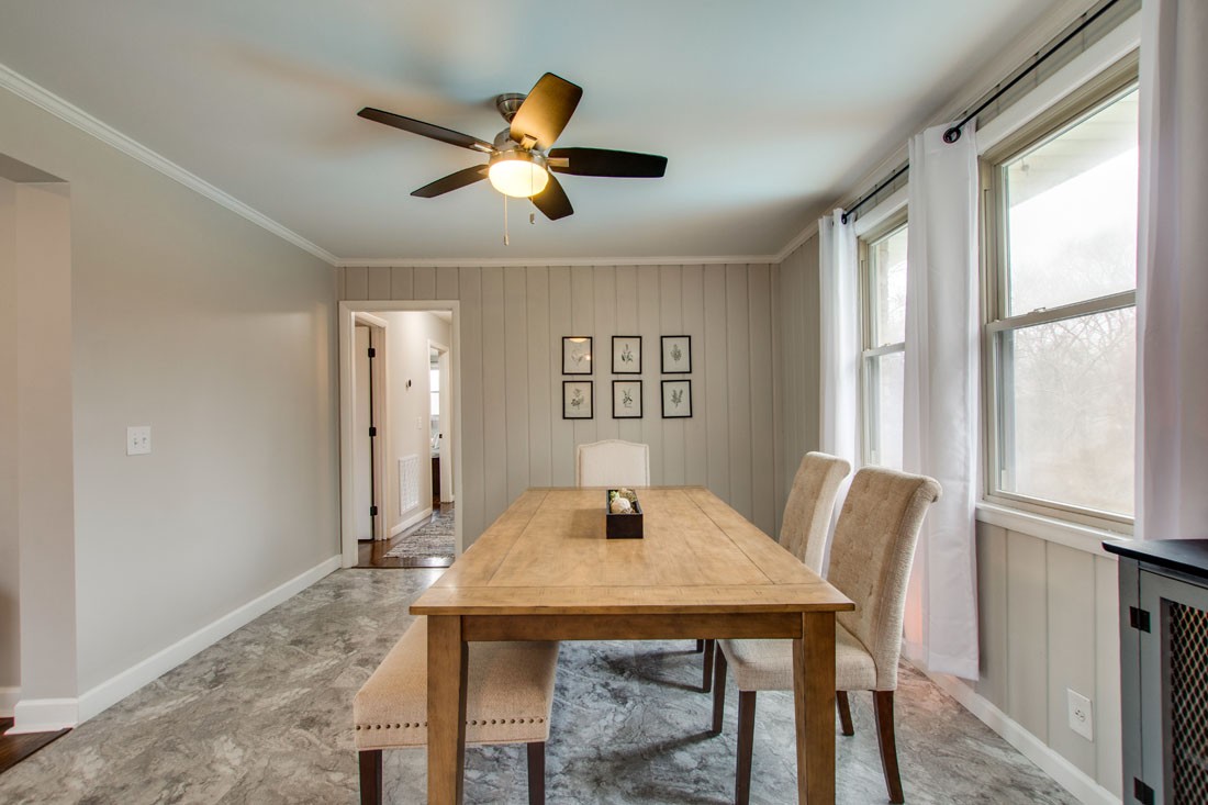 121 Jacksonian Drive Hermitage, TN 37076 - Photo 11 of 28 a view of a dining room with furniture window and wooden floor