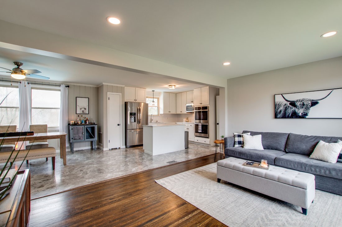 121 Jacksonian Drive Hermitage, TN 37076 - Photo 3 of 28 a living room with furniture and wooden floor