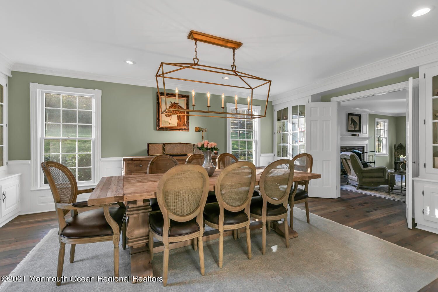 122 Browns Dock Road Middletown, NJ 07716 - Photo 12 of 54 a view of a dining room with furniture window and outside view