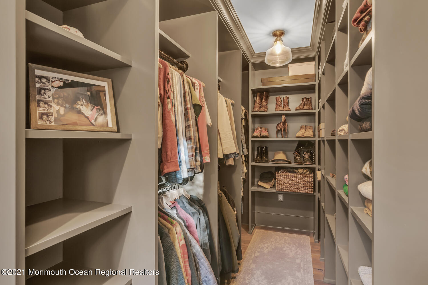 122 Browns Dock Road Middletown, NJ 07716 - Photo 24 of 54 a view of walk in closet with clothes and shoes