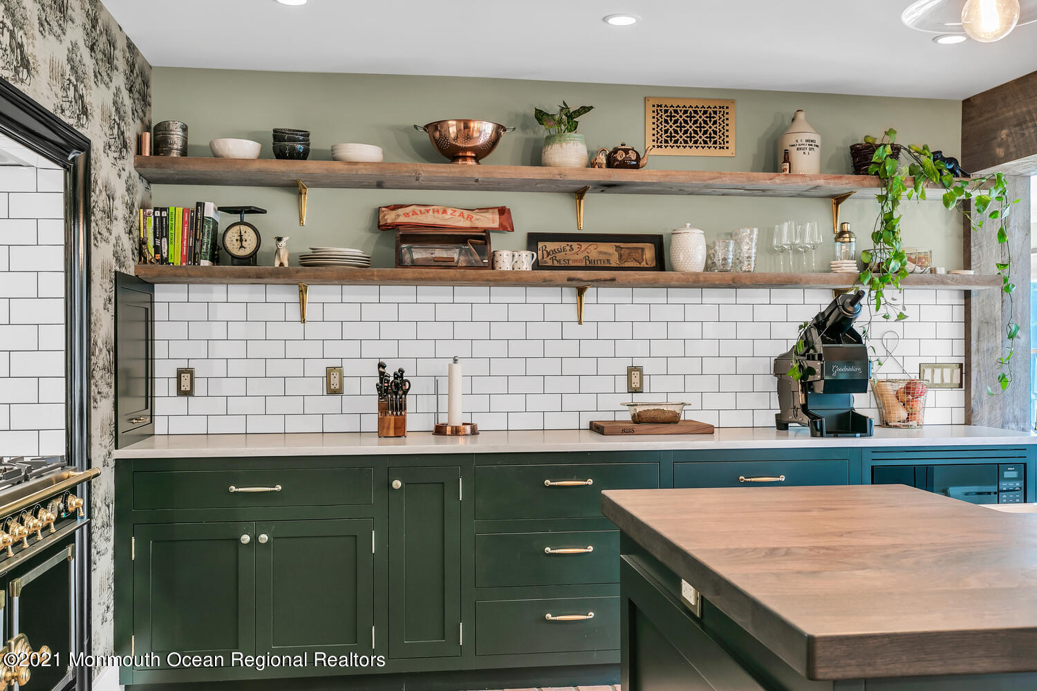 122 Browns Dock Road Middletown, NJ 07716 - Photo 8 of 54 a kitchen with stainless steel appliances granite countertop a sink and wooden cabinets