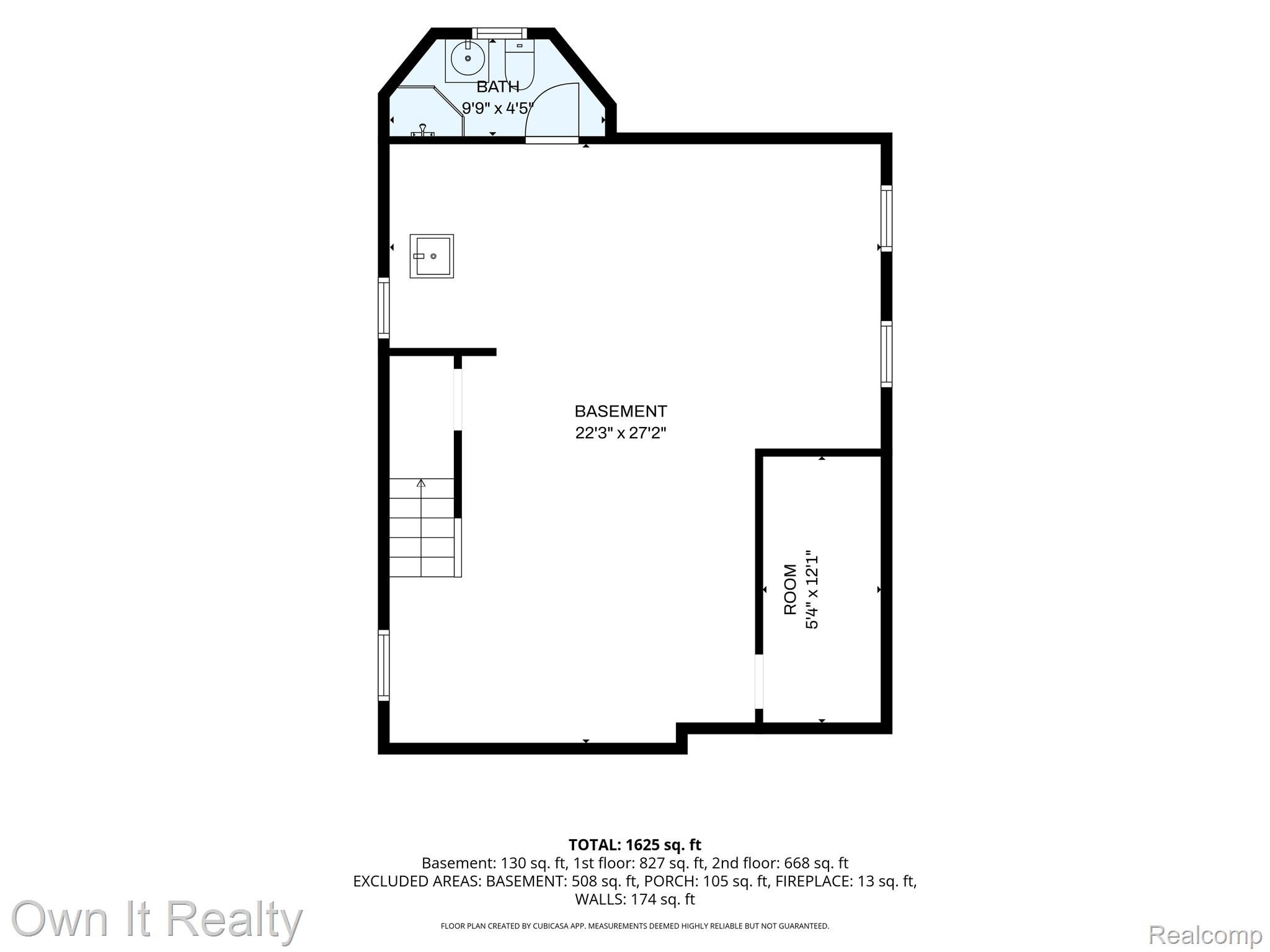 17351 Appoline Street Detroit, MI 48235 - Photo 31 of 34 Floor plan