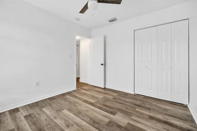 wooden floor in an empty room