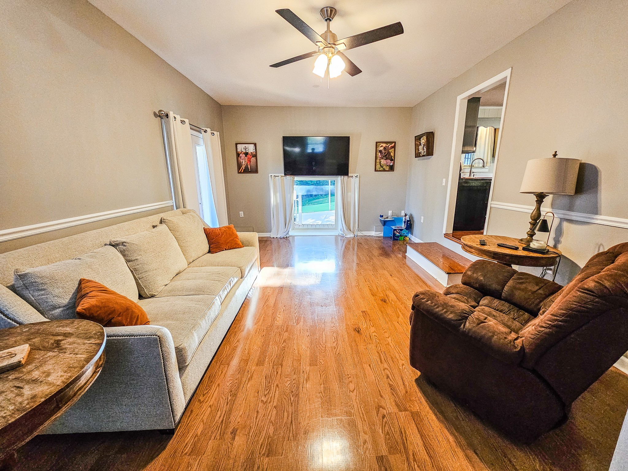 300 Longview Drive Pulaski, TN 38478 - Photo 12 of 35 a living room with furniture and a flat screen tv