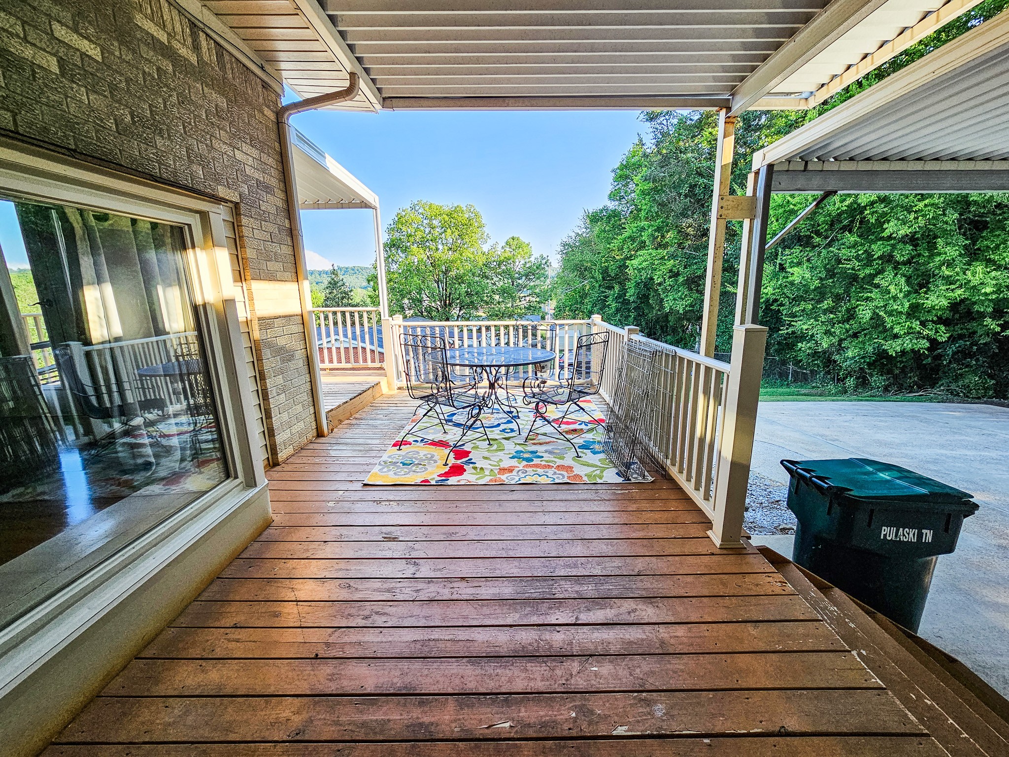 300 Longview Drive Pulaski, TN 38478 - Photo 29 of 35 a balcony with furniture and wooden floor