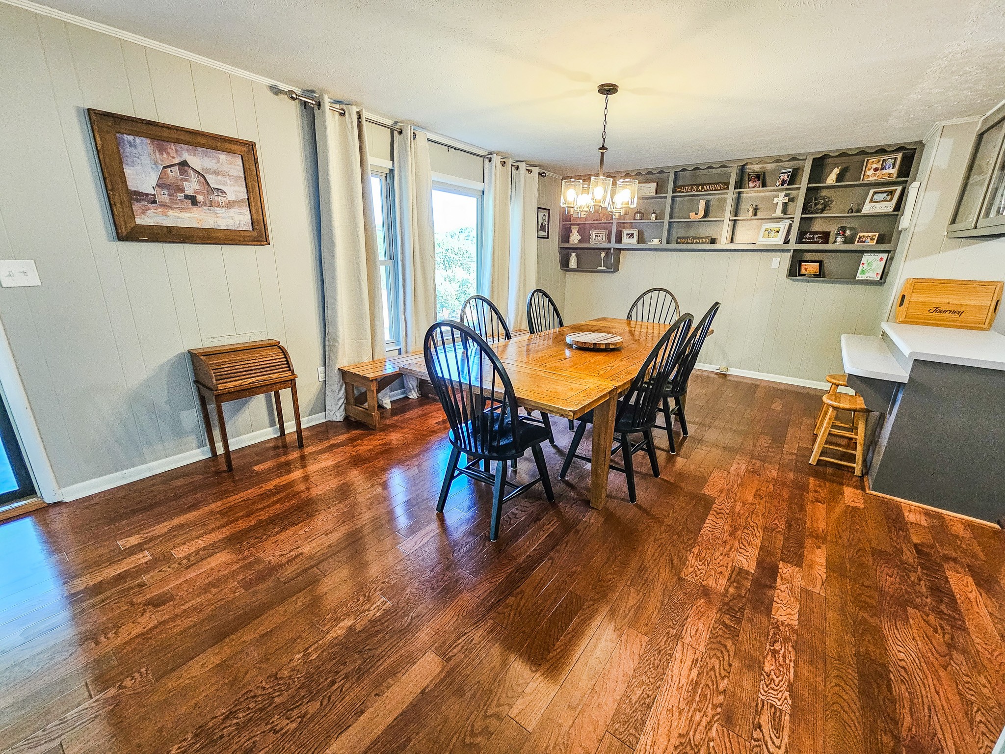 300 Longview Drive Pulaski, TN 38478 - Photo 6 of 35 a view of a dining room with furniture and wooden floor