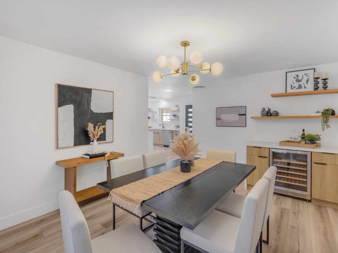 2303 Gunar Drive San Jose, CA 95124 - Photo 37 of 42 a view of a dining room with furniture and wooden floor