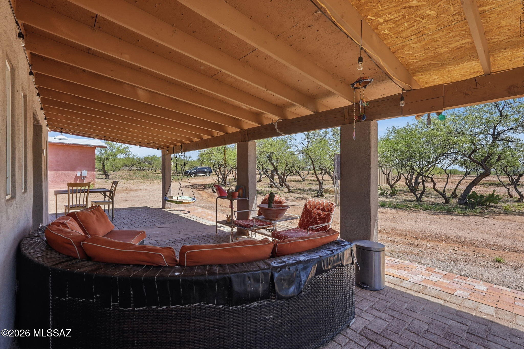 16315 West Ili Teka Road Arivaca, AZ 85601 - Photo 10 of 44 Covered patio