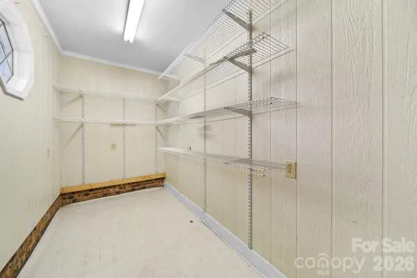 a view of a room with shelf