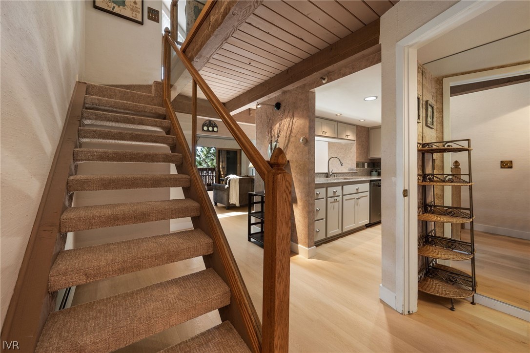 335 Ski Way, Unit 329 Incline Village, NV 89451 - Photo 18 of 39 Stairs to Second Bedroom Loft