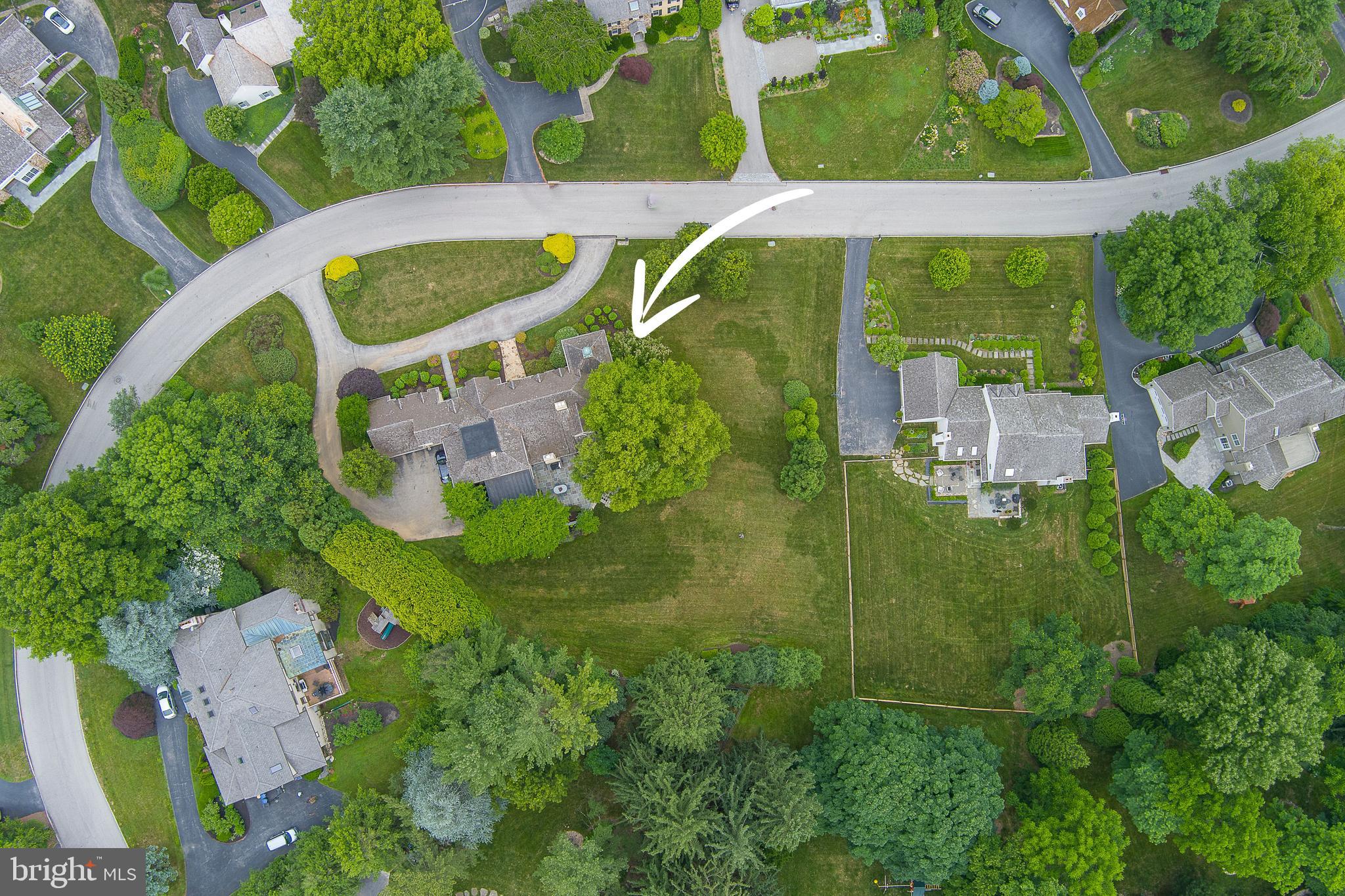 225 Ravenscliff Road Wayne, PA 19087 - Photo 61 of 76 Aerial View