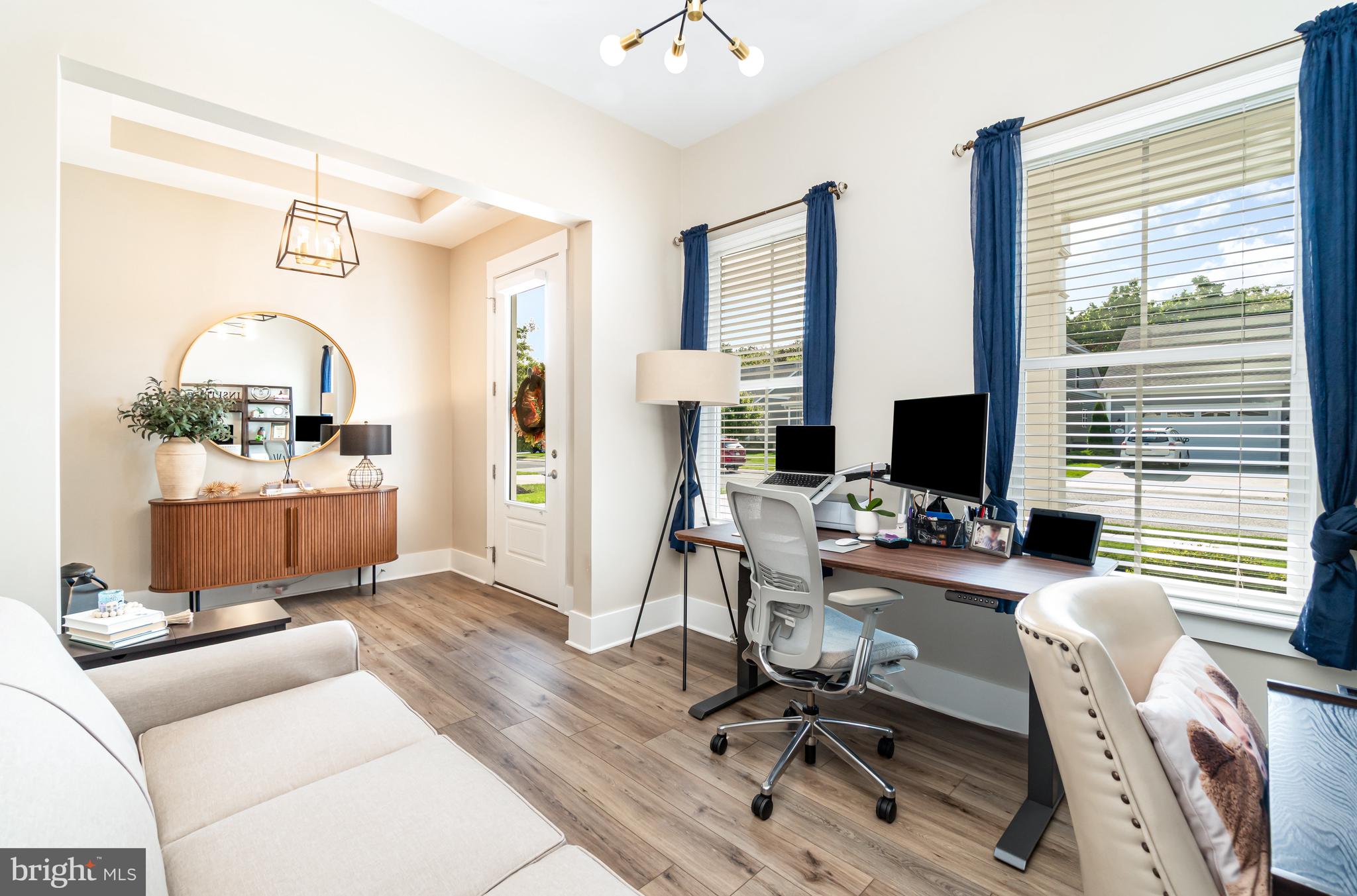 173 Lively Stream Way Gettysburg, PA 17325 - Photo 10 of 59 a view of a workspace with furniture and a window