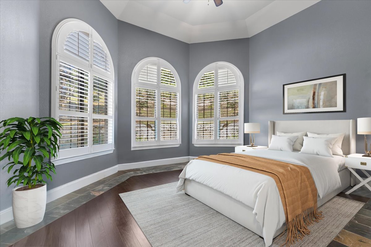 3708 Lajitas Leander, TX 78641 - Photo 17 of 40 AI generated look of this bedrooms potential. Perfect for a mother-in-law suite.