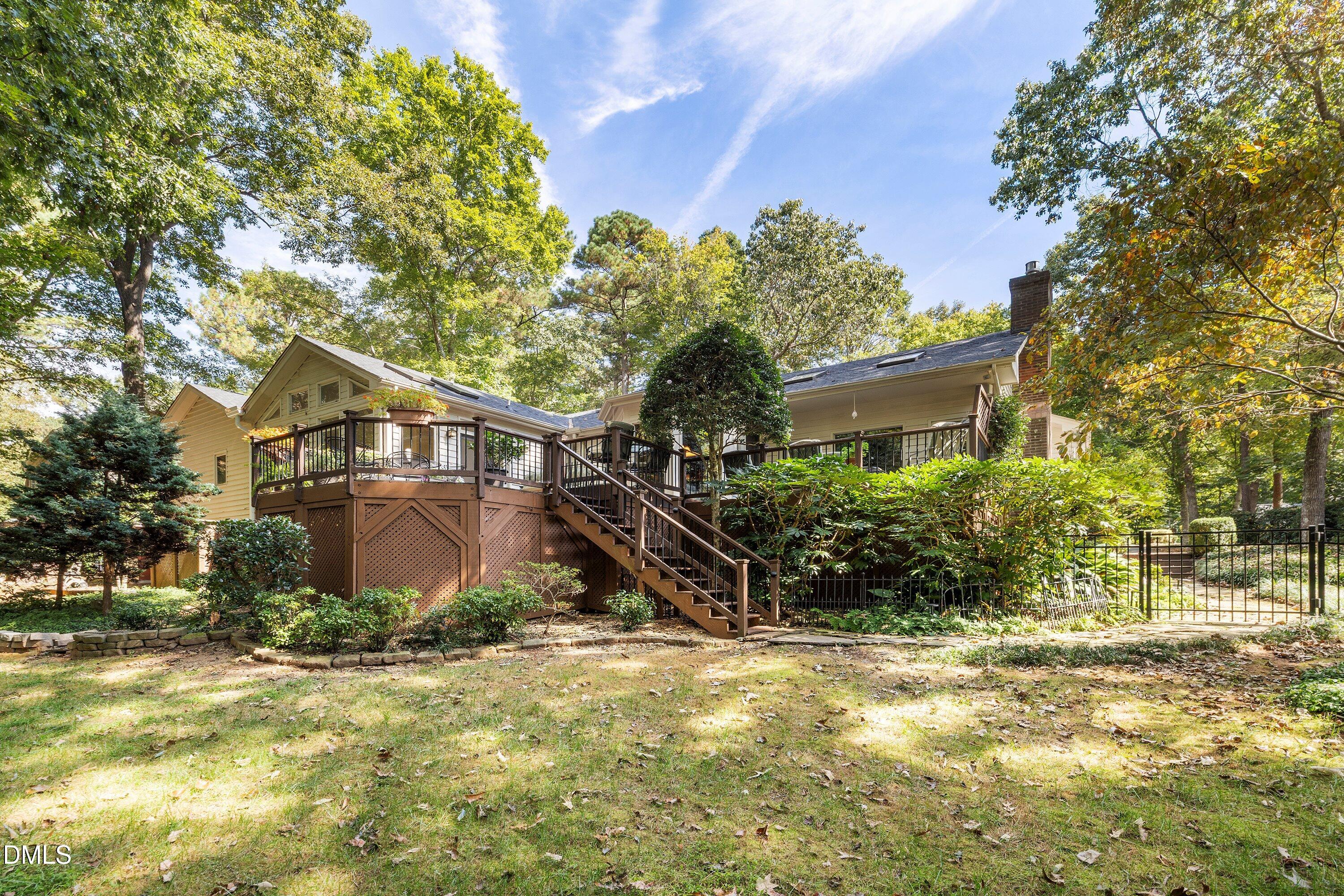 10029 Old Warden Road Raleigh, NC 27615 - Photo 49 of 62 Enjoy the privacy!