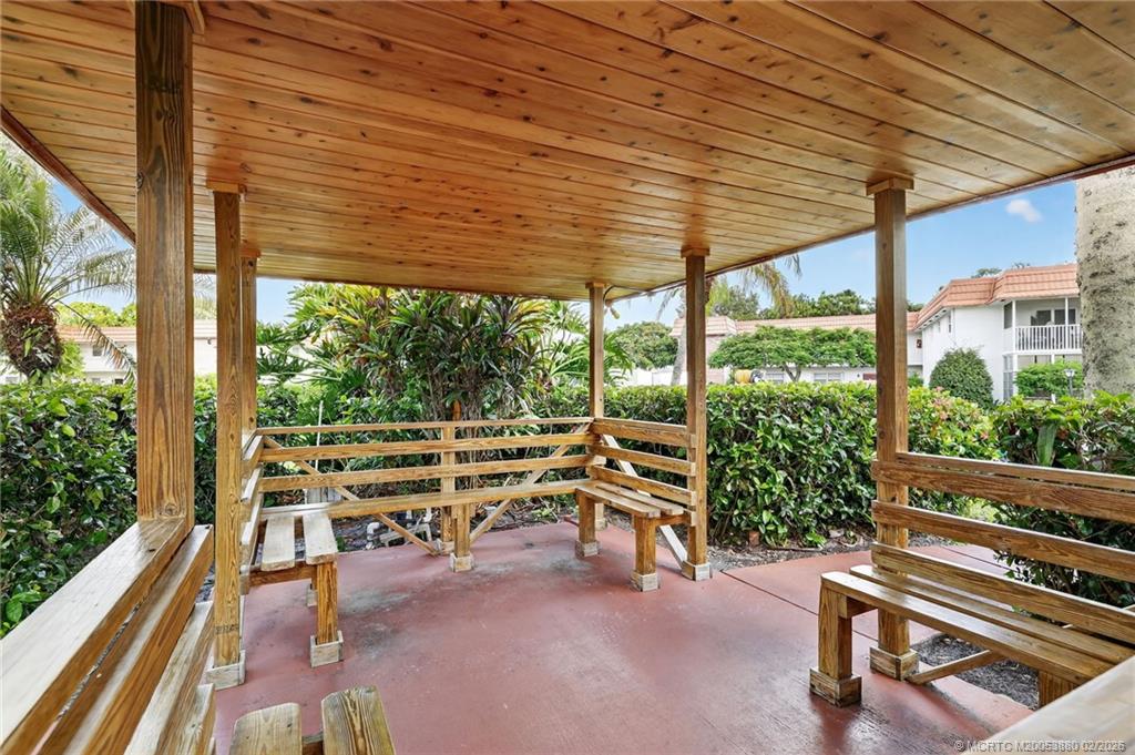 2600 Southeast Ocean Boulevard, Unit M10 Stuart, FL 34996 - Photo 18 of 36 Enjoy the shaded gazebo.