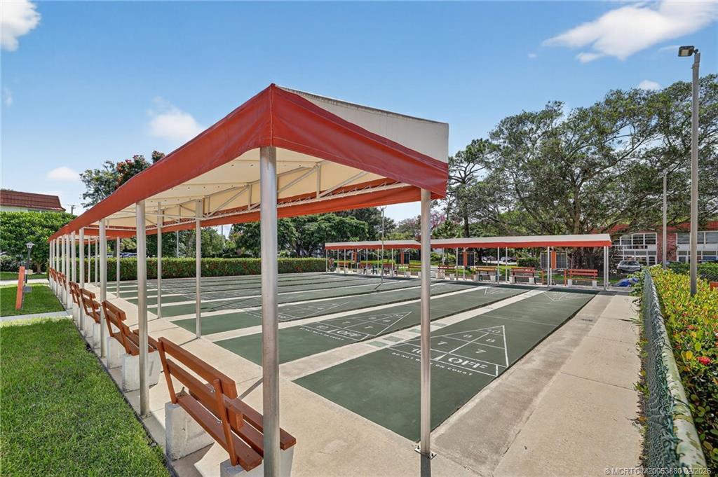 2600 Southeast Ocean Boulevard, Unit M10 Stuart, FL 34996 - Photo 26 of 36 Many options bocce, shuffle, craft room and work shop.