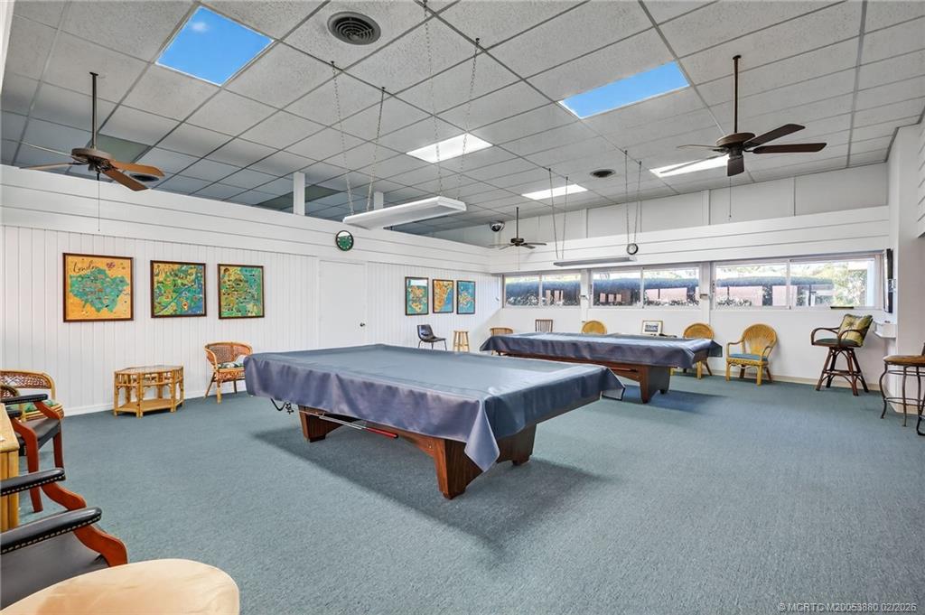 2600 Southeast Ocean Boulevard, Unit M10 Stuart, FL 34996 - Photo 32 of 36 Two pool tables with many other games and activities.