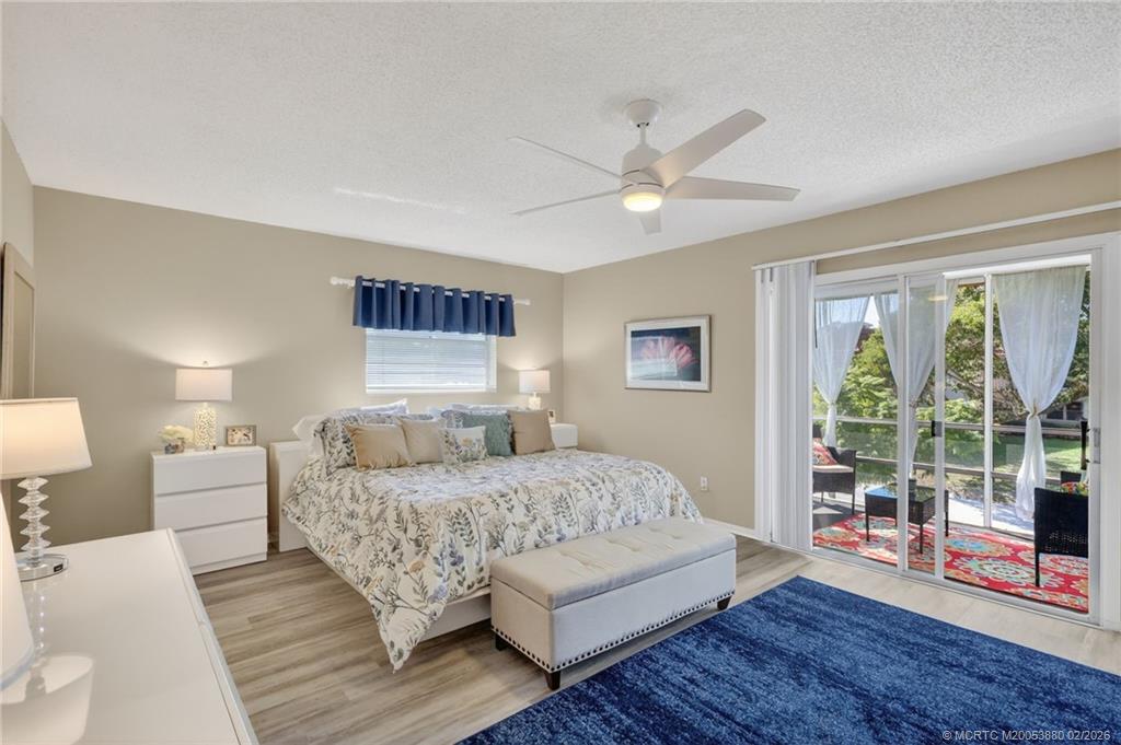 2600 Southeast Ocean Boulevard, Unit M10 Stuart, FL 34996 - Photo 10 of 36 Beautiful bedroom opens to the balcony.