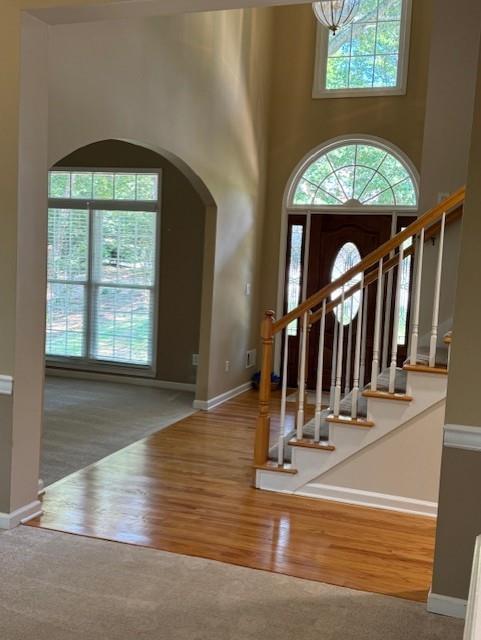 4055 Vista Point Lane Suwanee, GA 30024 - Photo 2 of 42 a view of hall way with furniture