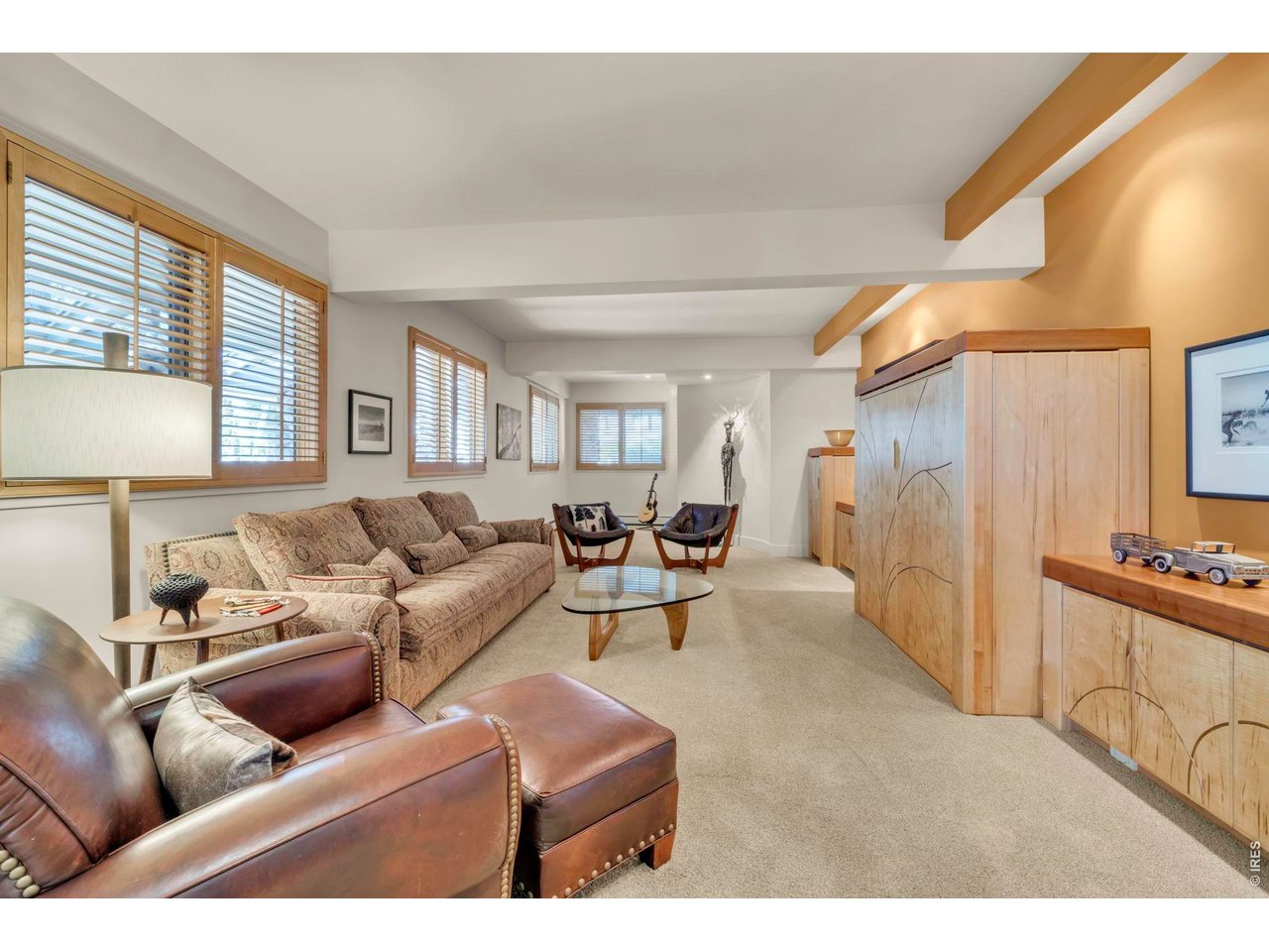7321 Flagstaff Road Boulder, CO 80302 - Photo 12 of 50 Lovely living room with built-ins