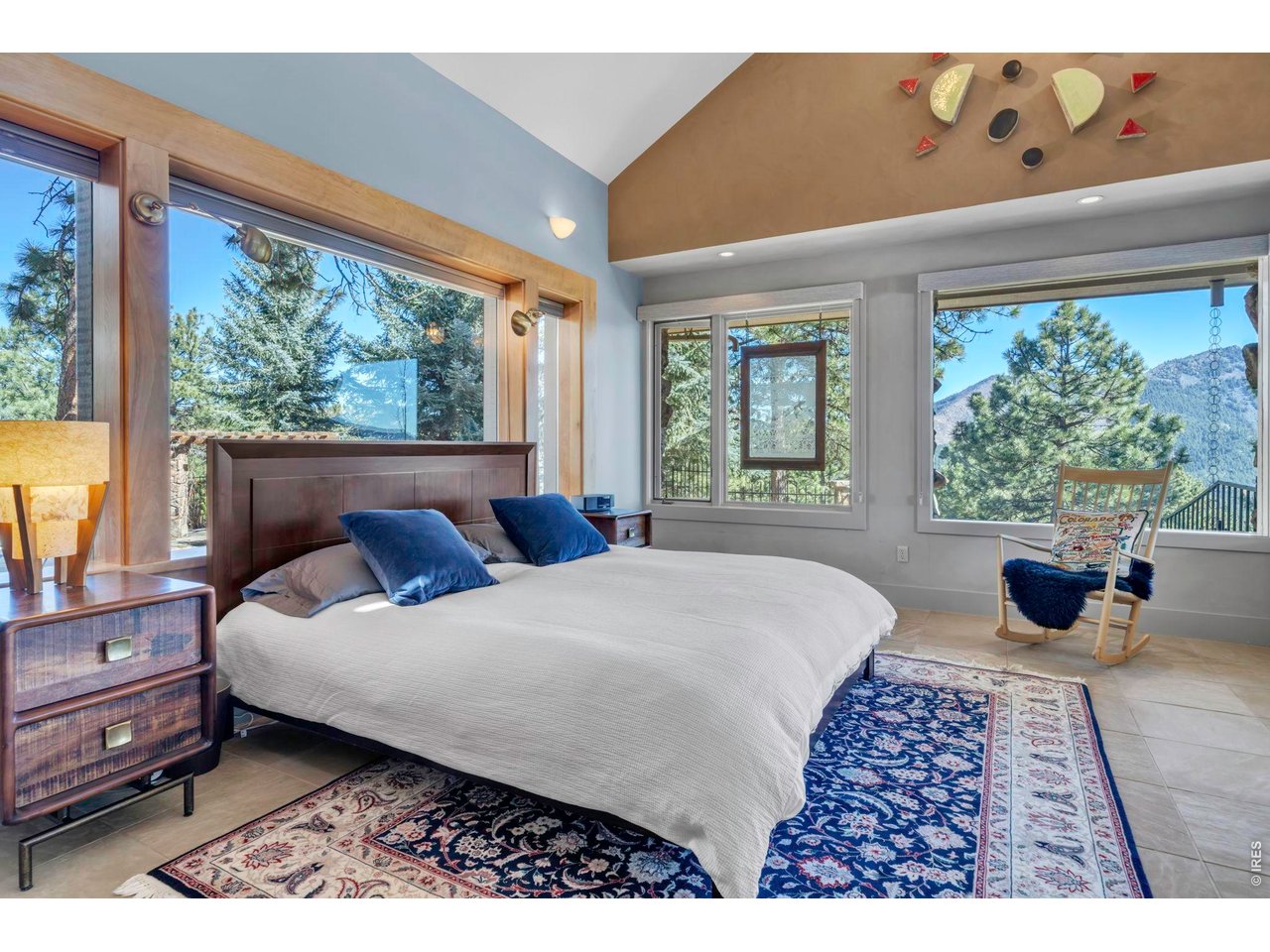 7321 Flagstaff Road Boulder, CO 80302 - Photo 14 of 50 Valuted primary bedroom suite with views