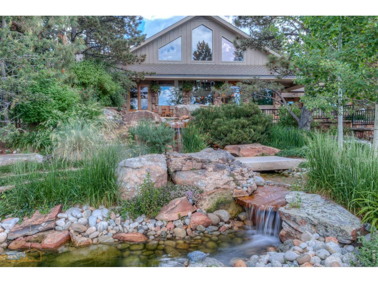7321 Flagstaff Road Boulder, CO 80302 - Photo 38 of 50 Cascading water feature
