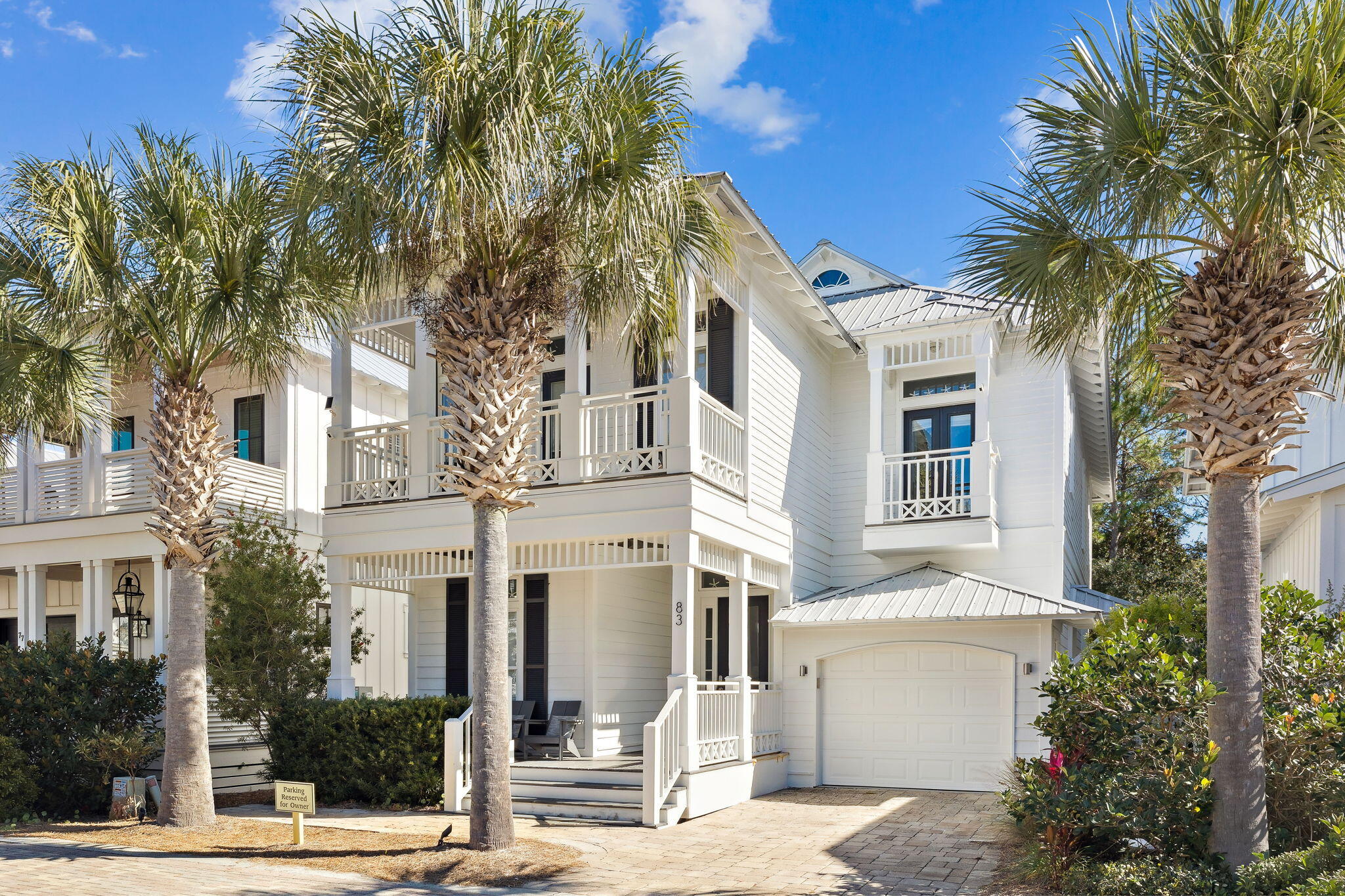 83 Eastern Lake Court Santa Rosa Beach, FL 32459 - Photo 6 of 40 Front View w Garage