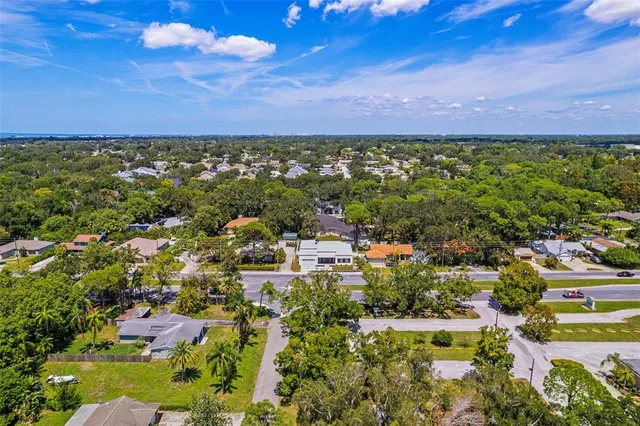 a view of a yard with an outdoor space and seating area