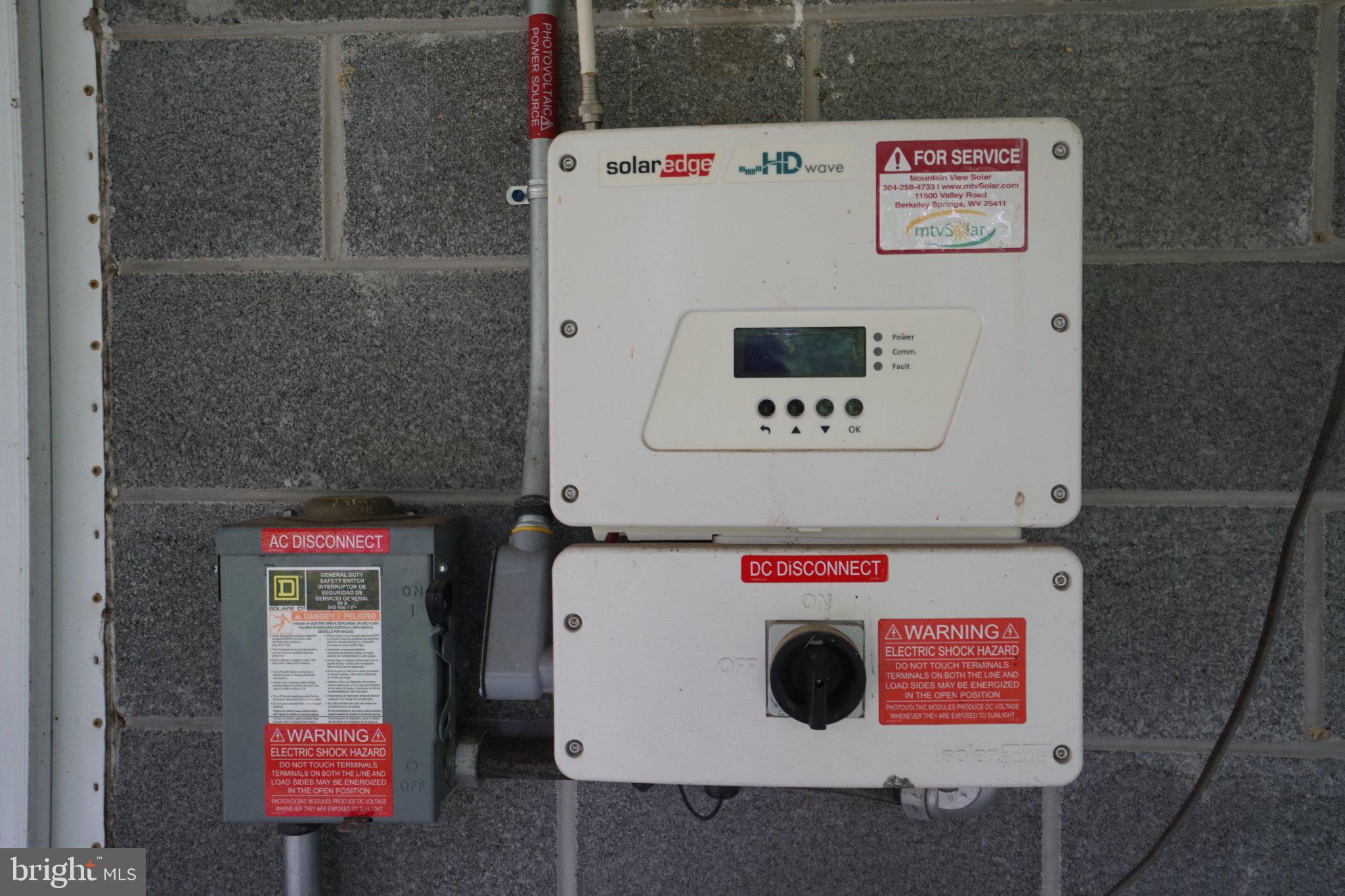 150 Sharp Ridge Lane Franklin, WV 26807 - Photo 14 of 69 Solar energy control panel setup.