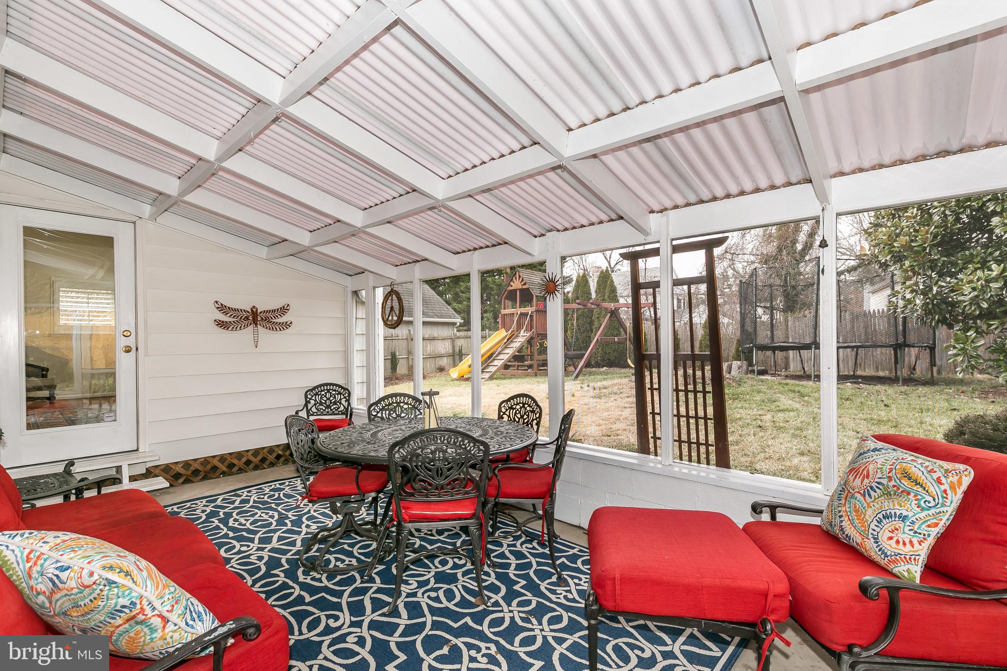 630 Piccadilly Road Towson, MD 21204 - Photo 33 of 38 Screened Porch located off of the Family Room
