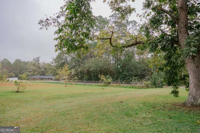 a view of outdoor space with mountain view