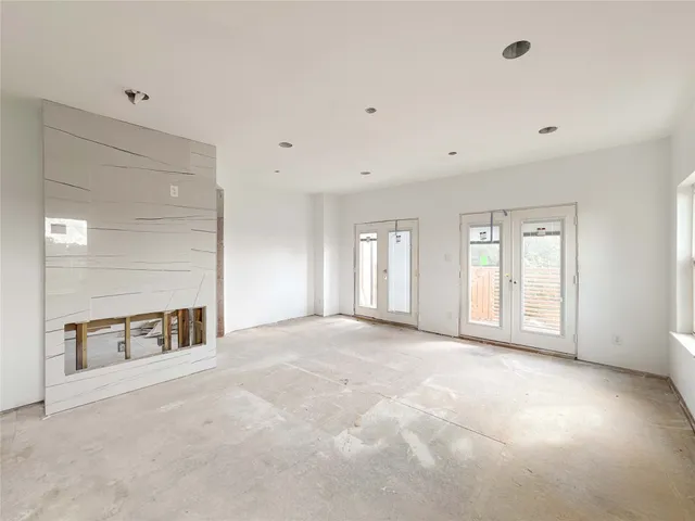 a view of city from balcony