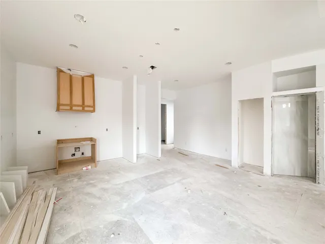 a view of a livingroom with a fireplace
