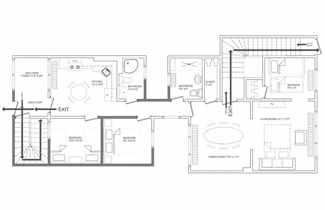 a picture of a floor plan