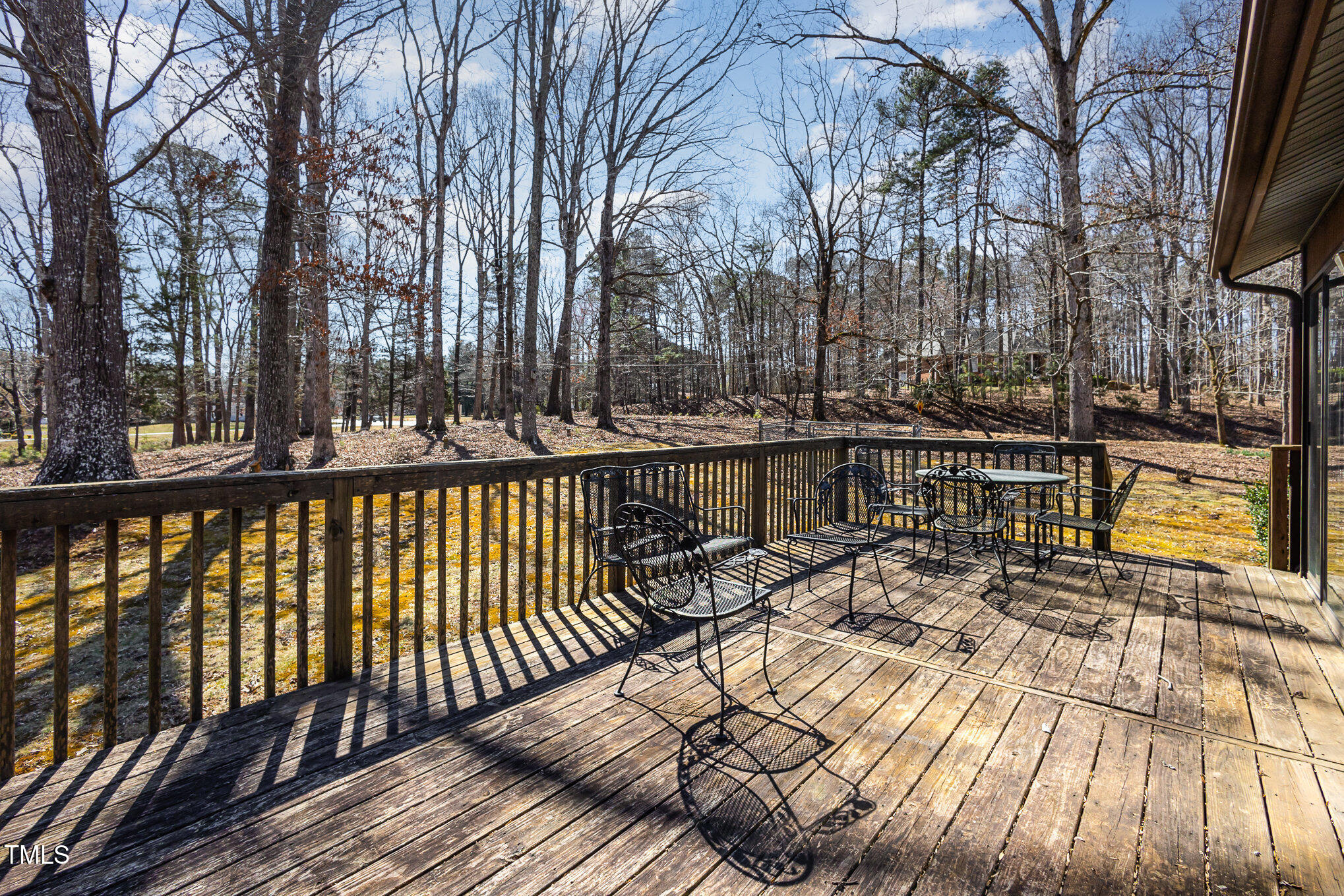 5315 Cole Mill Road Durham, NC 27705 - Photo 5 of 16 Right Side of Property Deck